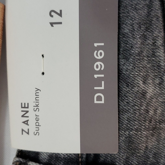 DL1961 Zane Super Skinny jeans in Nitro - Picture 6 of 8